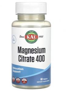 KAL Magnesium Citrate 400 60 tab