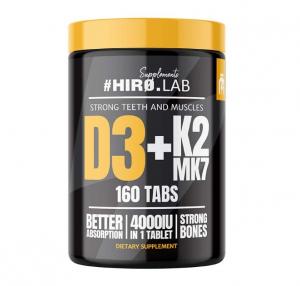 HIRO.LAB Vitamin D3+K2+MK7 160 tab