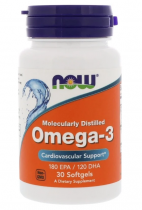 Now Foods Omega-3 1000 мг 30 софтгель