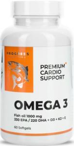 Progress Nutrition Omega 3 Premium Cardio Support 60 капс