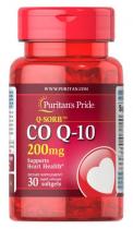 Puritan's Pride Co Q-10 200 mg  30 softgels