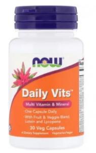 Now Foods Daily Vits  30 капс