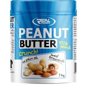 Peanut Butter Crunchy 1000 г Real Pharm