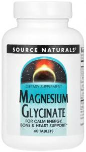 Source Naturals Magnesium Glycinate 60 tab