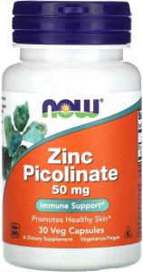 Now Foods Zinc Picolinate 50 мг 30 vcaps