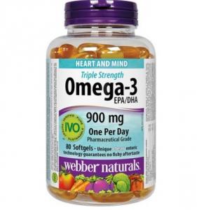 Webber Naturals Omega-3 EPA/DNA 900 mg 200 softgels