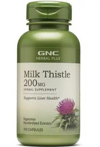 GNC Milk Thistle 200 mg 100 caps