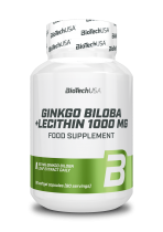 Biotech Ginkgo Biloba+Lecitin 90 таб