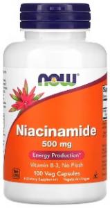Now Foods Niacinamide 500 mg 100 vcaps