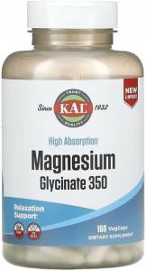 KAL Magnesium Glycinate 350 mg 160 vcaps
