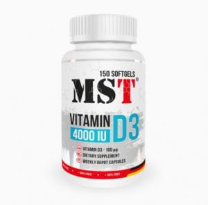 MST Vitamin D3 4000 IU 120 softgel
