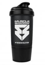 Muscle Shadow Шейкер 2 в 1 500 мл
