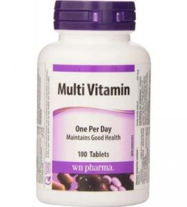 Webber Naturals Multi Vitamin One Per Day 100  tabl