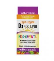 Webber Naturals D3 Kids 400 IU 35 ml