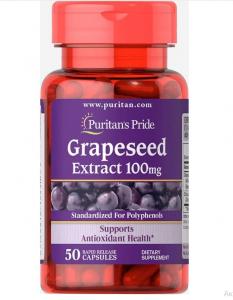 Puritan's Pride Grapeseed Extract 100 mg 50 caps