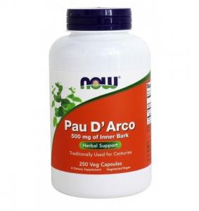 Now Foods Pau D`Arco 500 mg 250 vcaps
