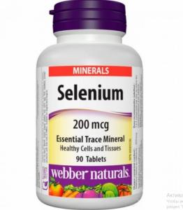 Webber Naturals Selenium 200 mcg 90 tab