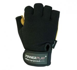 Рукавички MENS 1574 чорно-коричневі Power Play
