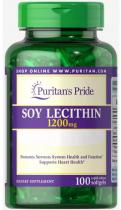 Puritan's Pride Soy Lecithin 1200mg  100 softgels