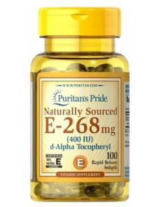 Puritan's Pride Vitamin E-268 мг 400IU 100 softgels