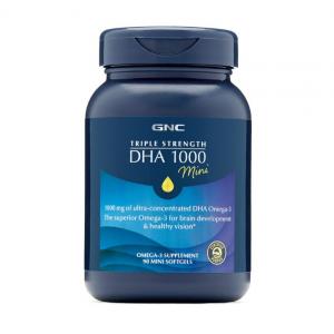 GNC DHA 1000 mini 90 softgels