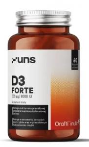 UNS Vitamin D3 Forte 200mcg/8000 IU 60 vcaps