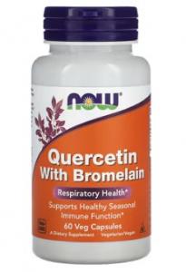 Now Foods Quercetin with Bromelain 60 vcaps