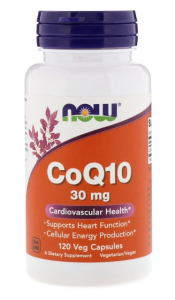 Now Foods CoQ10 30 мг 120 капс