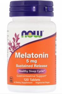 Now Foods Melatonin 5 мг 120 таб