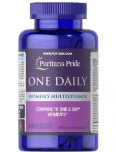 Puritan's Pride One Daily women's multivitamin 100 капс