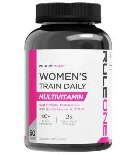 Rule1 Womens Train Daily Multivitamin 60 tab