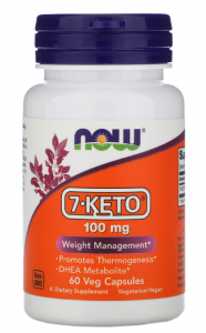 Now Foods 7-KETO 100mg, 60 caps