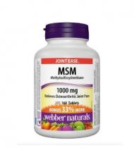 Webber Naturals MSM  1000 mg 160 tab
