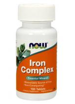 Now Foods Iron Complex 100 tab