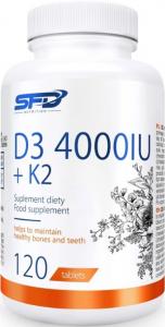 SFD Nutrition D3+K2 4000 IU 120 tab