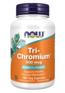 Now Foods Tri-Chromium 500 mcg 180 vcaps