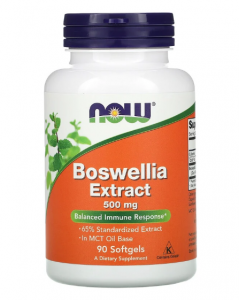 Now Foods Boswellia Extract 500 мг  90 softgels