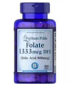 Puritan's Pride Folate 1333 mcg 500 табл