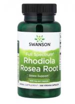 Swanson Rhodiola Rosea Root 400 mg 100 vcaps