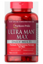 Puritan's Pride Ultra Man Max 90 каплет