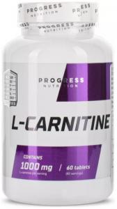 Progress Nutrition L-carnitine 1000 mg 60 таб