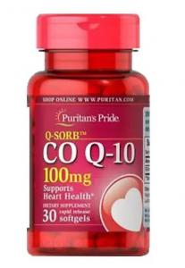 Puritan's Pride Co Q-10 100 mg  30 softgels