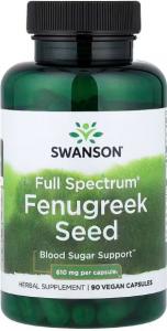 Swanson Fenugreek Seed 610 mg 90 caps