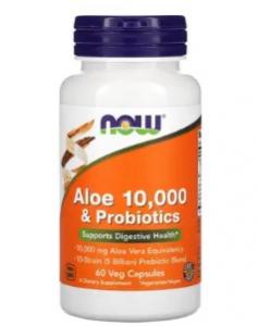 Now Foods Aloe 10000+Probiotics