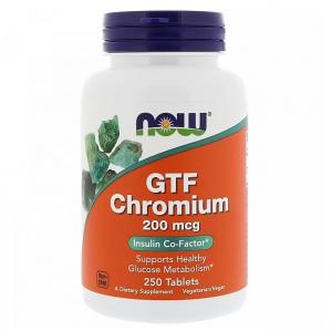 Now Foods GTF Chromium 200 mcg 250 tab