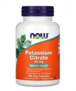 Now Foods Potassium Citrate 99 мг 180 капс