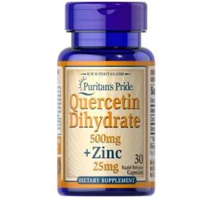 Puritans Pride Quercetin Dihydrate + Zinc 30 caps