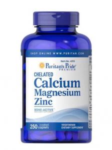 Puritan's Pride Calcium Magnesium Zinc  250 капп