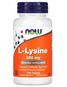 Now Foods L-Lysine 500 мг 100 vcaps