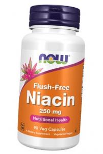 Now Foods Flush - Free Niacin 250 мг 180 вег.капс